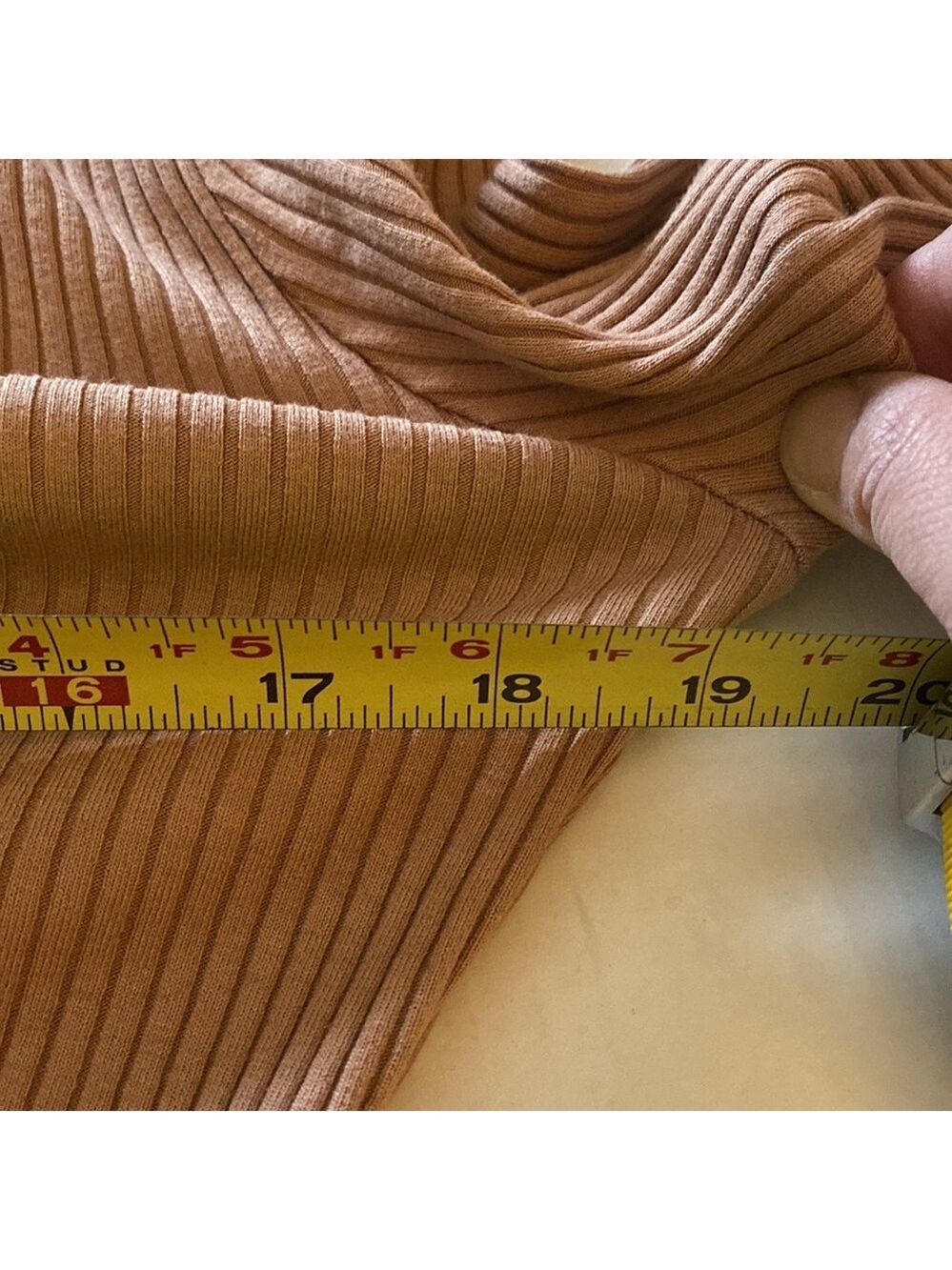 H&M Ribbed Tan Top - Picture 8 of 9